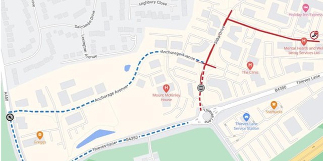 Sitka Drive on Shrewsbury Business Park to be resurfaced