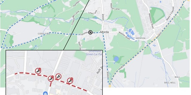 Upper Brook Street and Lower Brook Street in Oswestry to be resurfaced