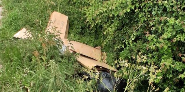 Fly-tipper hit with £500 fine after public helps catch offender